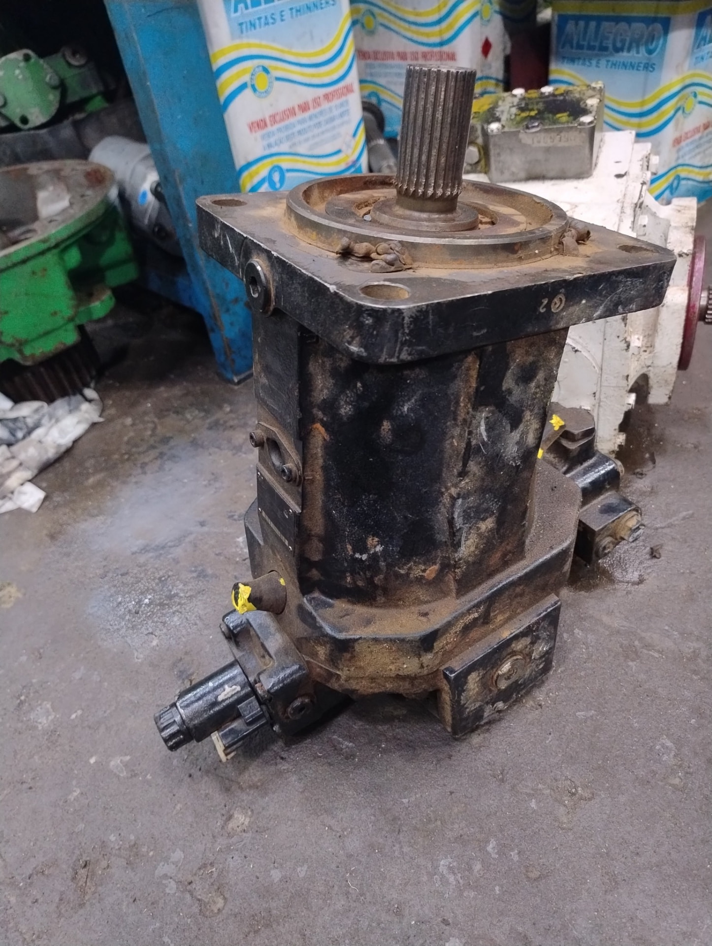 Motor hidráulico usado para trator